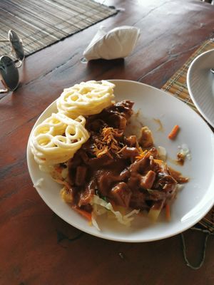 Gado gado at OYO 91228 Griya Siena in Munduk