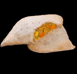 Veggies Pattie - Jamaican Style Vegetable Patties are vegetable turnovers made with a whole wheat crust and filled with a blend of seasoned, hearty vegetables. at Tru Jamaica Restaurant in Waco