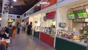 Store location in the market - photo from their Facebook page at Hungry Buddha in Sheffield