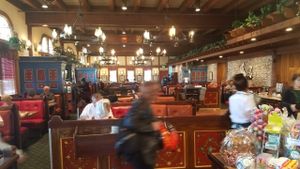 inside at Pea Soup Andersen's  in Santa Nella