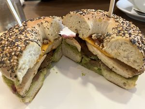   at Social Eats Cafe in Oneonta