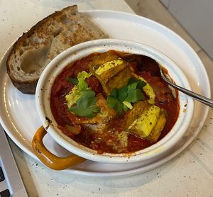 Shakshuka mit Tofu  at Blumental in Berlin