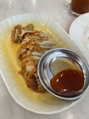 Crispy chic  at Vege Good in Malacca