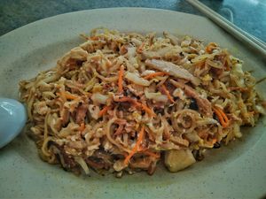 Fried Mee. Perfect balance of taste - not too dry, just perfect.  at Vege Good in Malacca