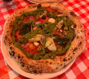   at Pizza Pilgrims in East London