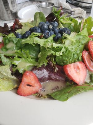 Berry salad without the goat cheese at Dock House in Chester