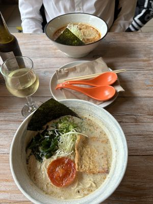   at Tokoton Ramen in South East London