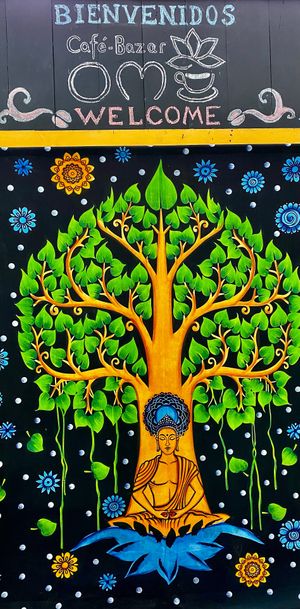  at Cafe-Bazar OM - temporarily closed in Monteverde