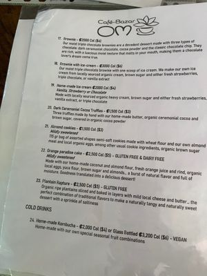  at Cafe-Bazar OM - temporarily closed in Monteverde