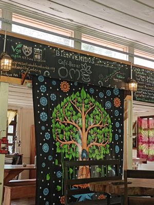  at Cafe-Bazar OM - temporarily closed in Monteverde