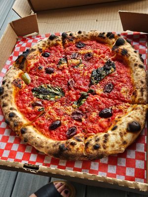  at True Love Pizza in Salt Spring Island