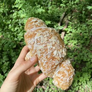 Vanilla filled croissant  at Veganer Göing - Jakobistr in Hannover