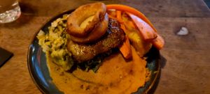Mocken roast at LD's Kitchen - The Black Heart in North West London