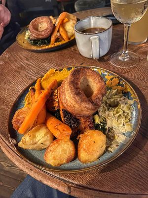 Pork belly roast   at LD's Kitchen - The Black Heart in North West London