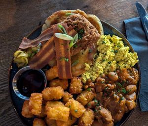 Grand Slam (Saturday brunch) at LD's Kitchen - The Black Heart in North West London