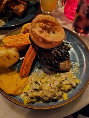 Roast Mocken Breast at LD's Kitchen - The Black Heart in North West London