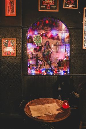 interior at LD's Kitchen - The Black Heart in North West London