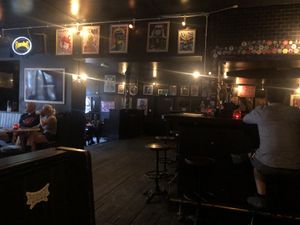 The interior   at LD's Kitchen - The Black Heart in North West London