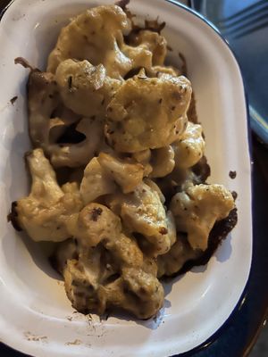 Truffled cauliflower cheeze  at LD's Kitchen - The Black Heart in North West London