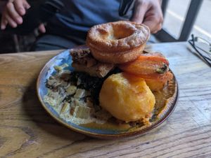 Children's meal was more than enough for me! at LD's Kitchen - The Black Heart in North West London