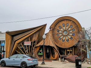 Chez Olga - Exterior - Taken from Google at Chez Olga in Grand Rapids