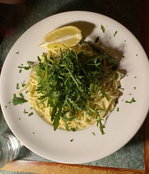 Spaghetti al Limone  at Spaghetteria Aquino in Regensburg