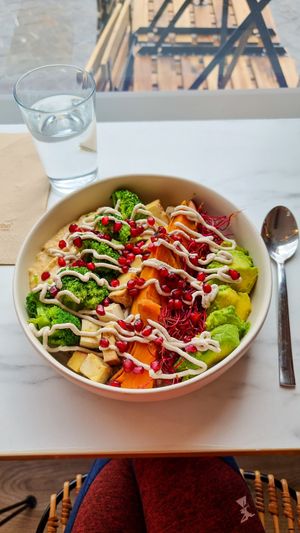 Protein Bowl at Café Brühbar  in Baden