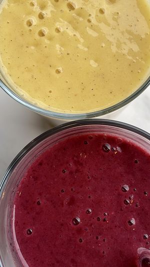 Tropical & After Monday Smoothies #Veganuary at Café Brühbar  in Baden