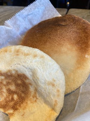 Bread - pita at Olive & Lime Cafe in Columbus