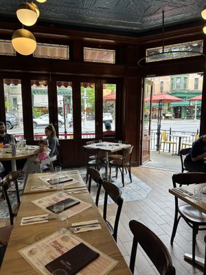 Interior  at Pasta Louise in Brooklyn