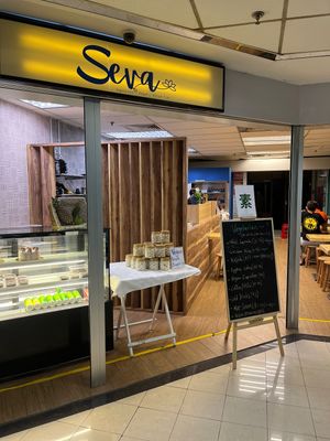 Many vegan options. Still starting up.   at Seva Cafe in Central Singapore