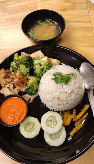 Chicken Rice 👍 at Seva Cafe in Central Singapore