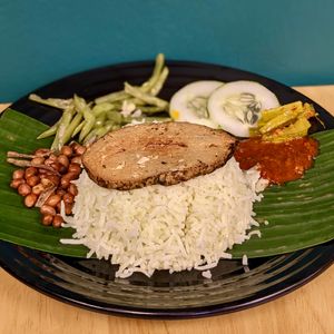 Nasi Lemak at Seva Cafe in Central Singapore