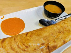 Masala Thosai Set at Seva Cafe in Central Singapore