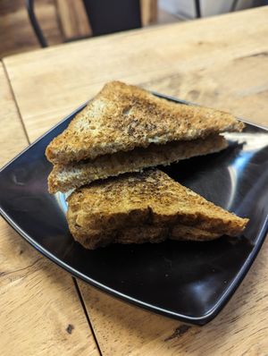 Kaya toast at Seva Cafe in Central Singapore
