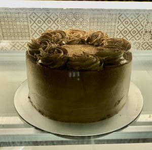 Chocolate cake  at Seva Cafe in Central Singapore