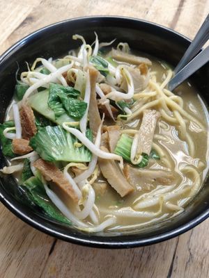 Mee soto $6.90 at Seva Cafe in Central Singapore