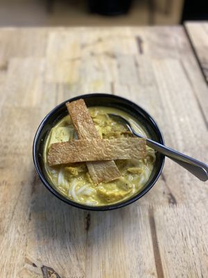 Laksa  at Seva Cafe in Central Singapore