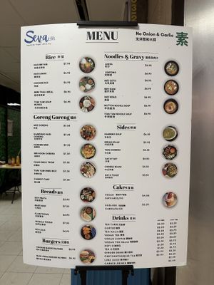   at Seva Cafe in Central Singapore