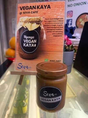 Vegan Kaya  ~ 21/7/24 at Seva Cafe in Central Singapore