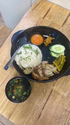 Chicken Rice ~ 21/7/24 at Seva Cafe in Central Singapore