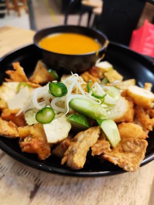 Indian rojak at Seva Cafe in Central Singapore