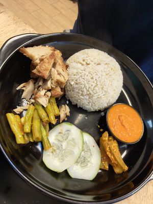 Chicken Rice ~ 13/9/24 at Seva Cafe in Central Singapore