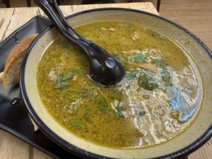 Kambing soup  at Seva Cafe in Central Singapore