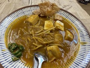 Mee rebus  at Seva Cafe in Central Singapore