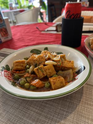 Panang tofu 100/10  at Pit Thai Food in Phuket