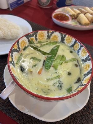 Green curry   at Pit Thai Food in Phuket