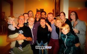 Blissed out diners! at Govinda's Garden Cafe in Denver