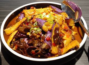 Fragrant Eggplant at VegeDelight 波羅蜜養生素食 in Toronto