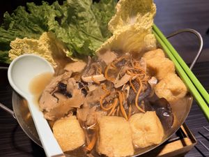 House special hot pot!  at VegeDelight 波羅蜜養生素食 in Toronto